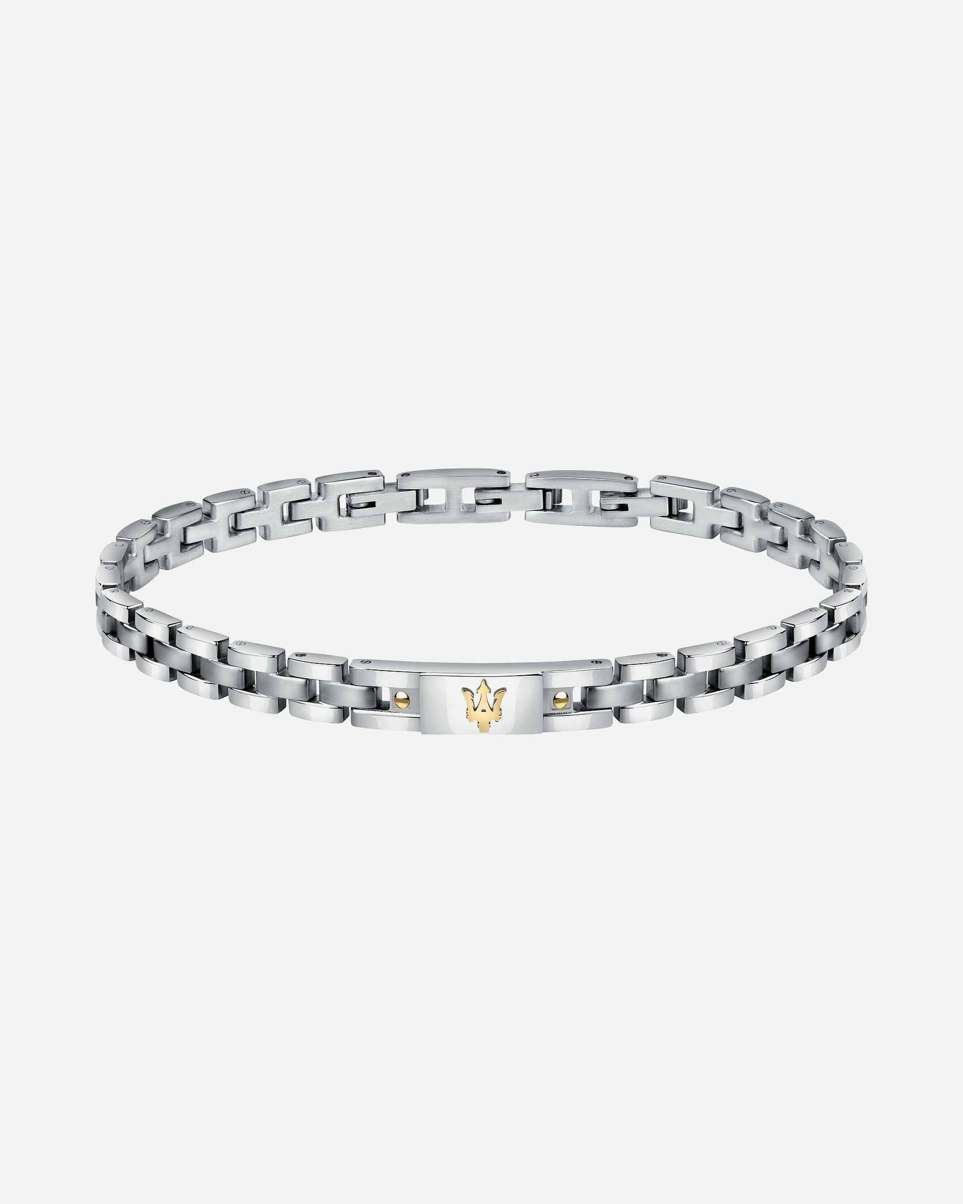 Maserati Bracelet, Stainless Steel and Ceramic, One Size