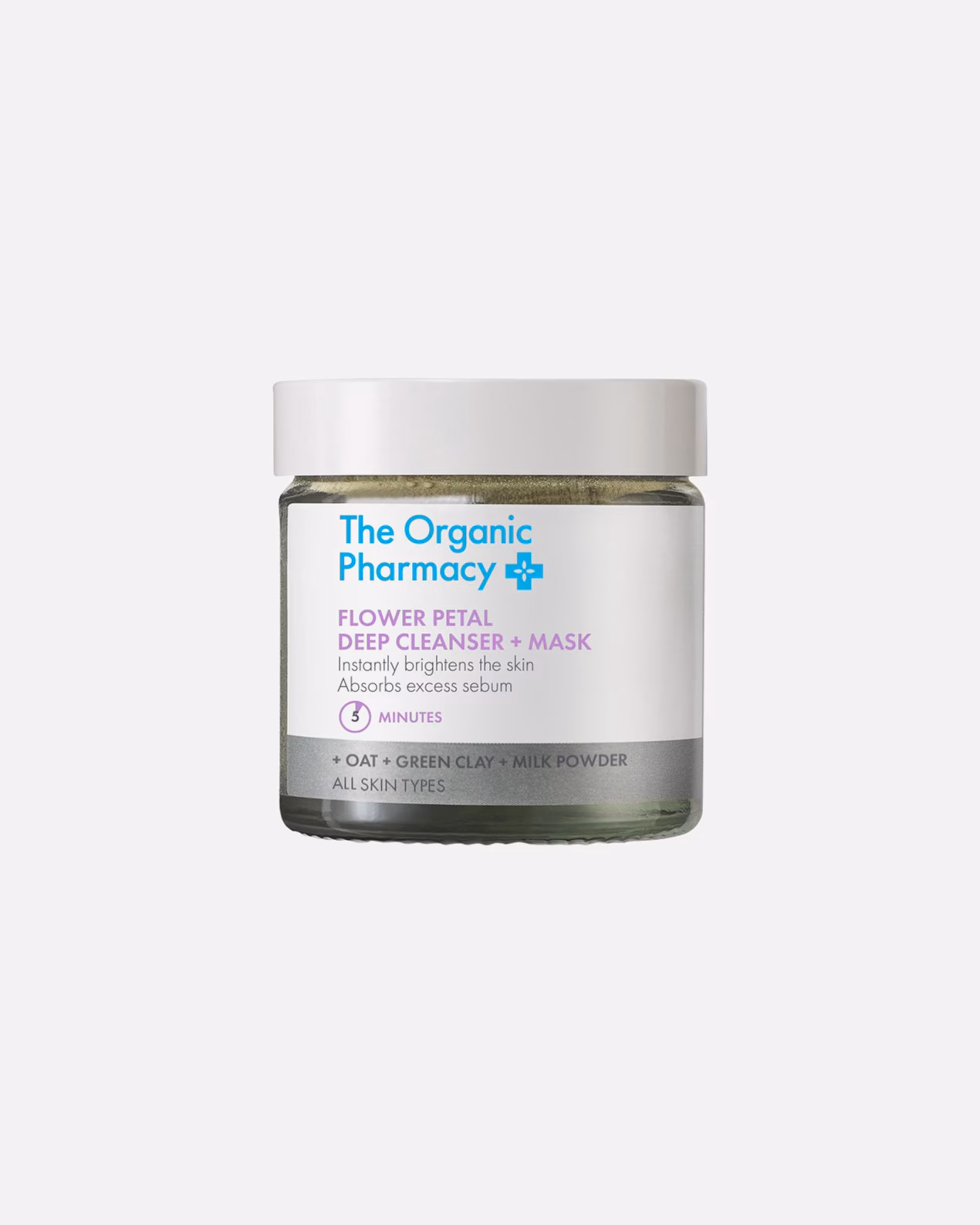 The Organic Pharmacy Cleansing Mask Flower Petal Deep Cleanser & Mask 40 g