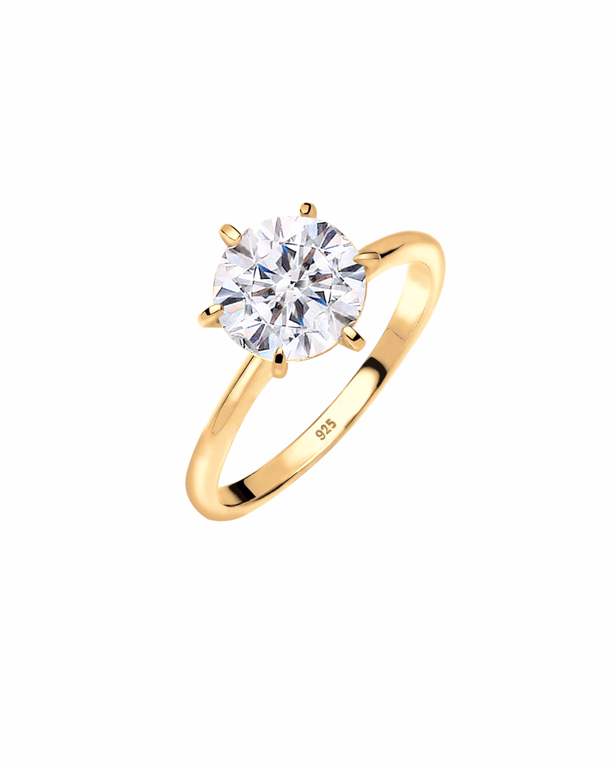 Elli Engagement ring crystals 925 silver