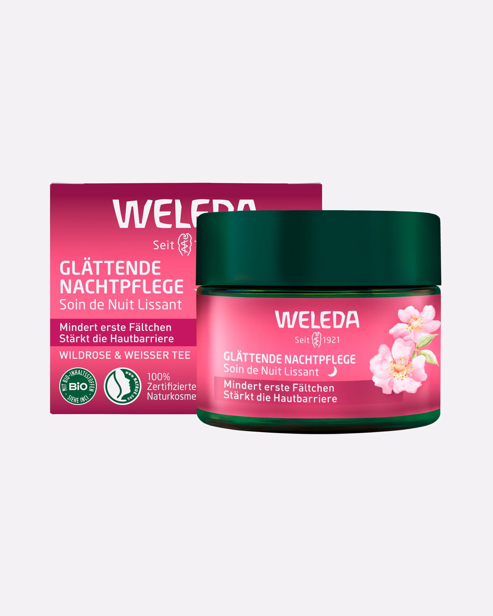 Weleda Facial Cream Smoothing Night Care Wild Rose & White Tea 40 ml