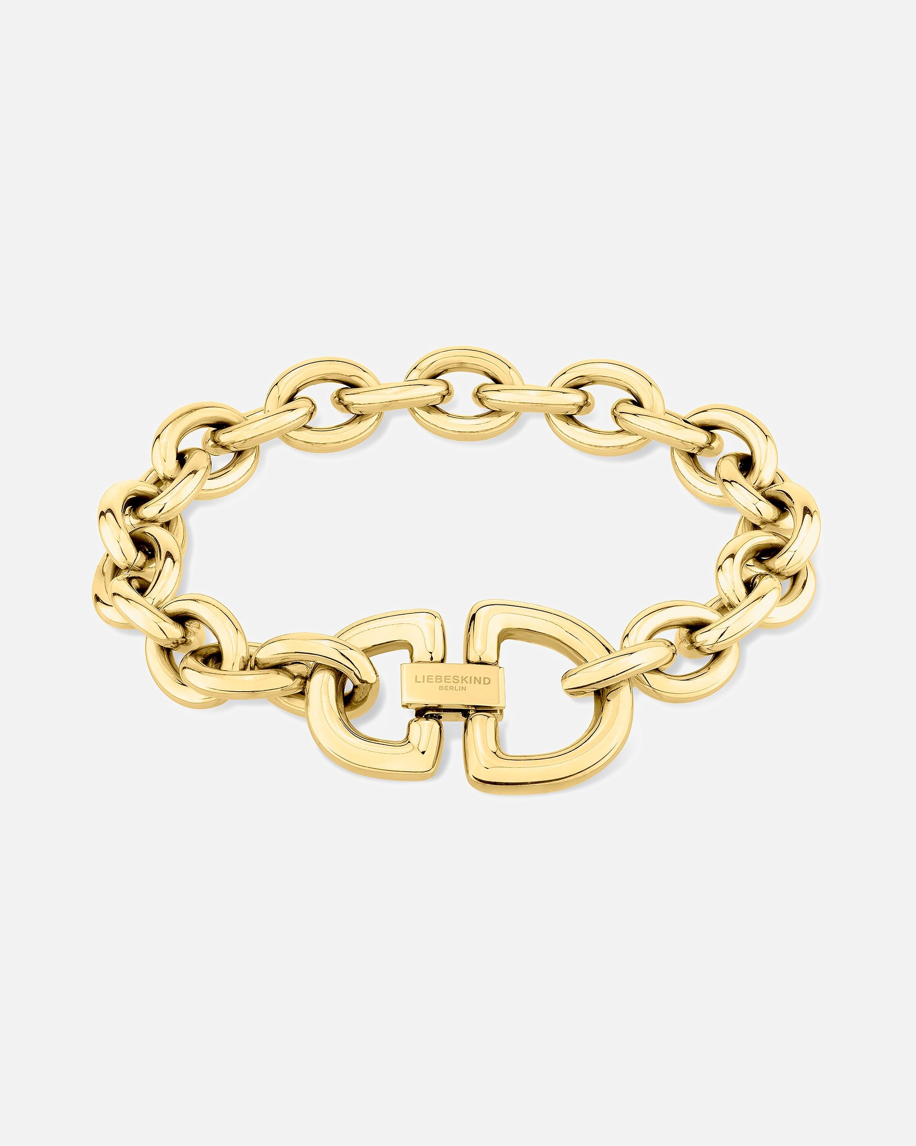 Liebeskind bracelet stainless steel gold