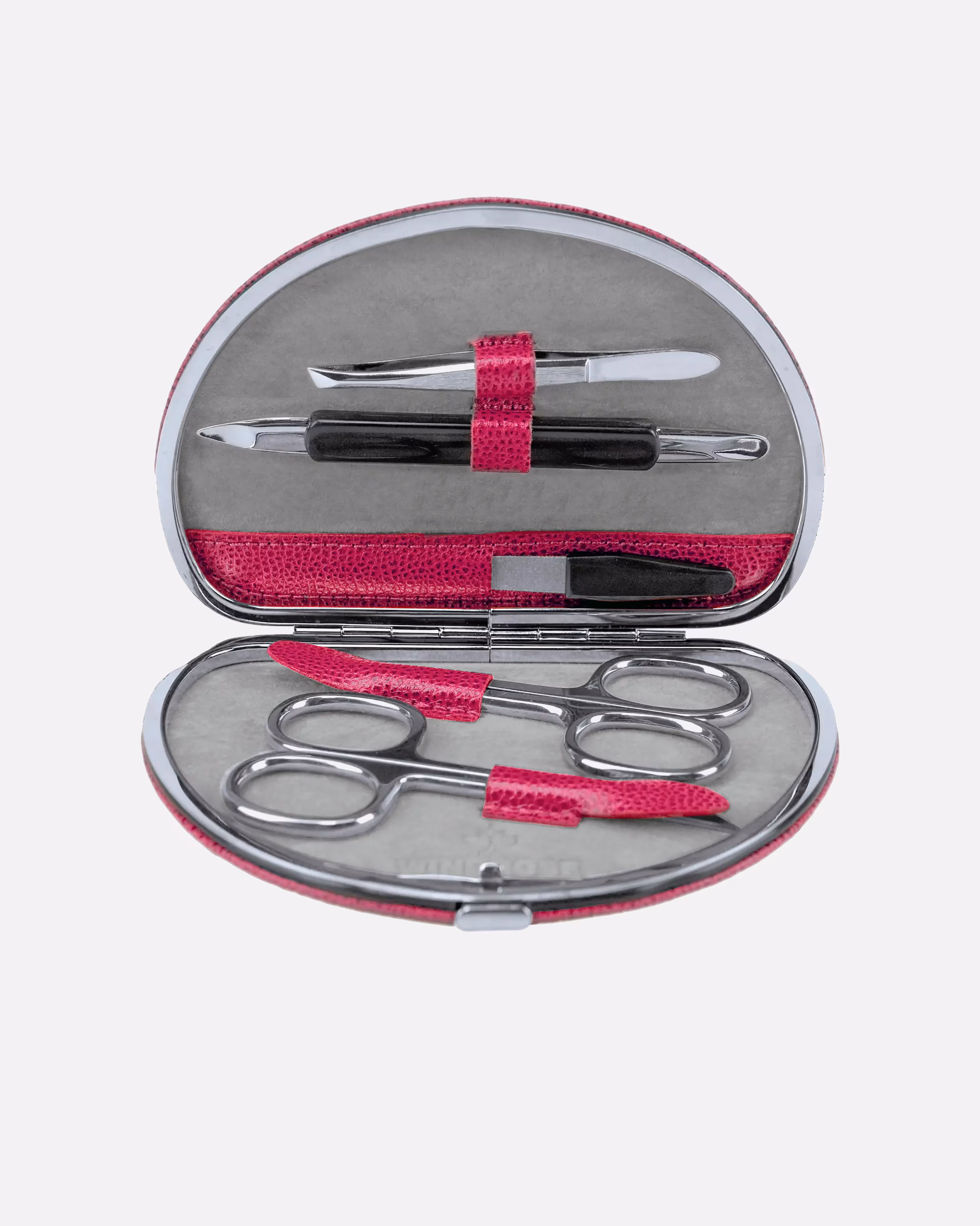 Windrose nail care set manicure set beluga with metal frame
