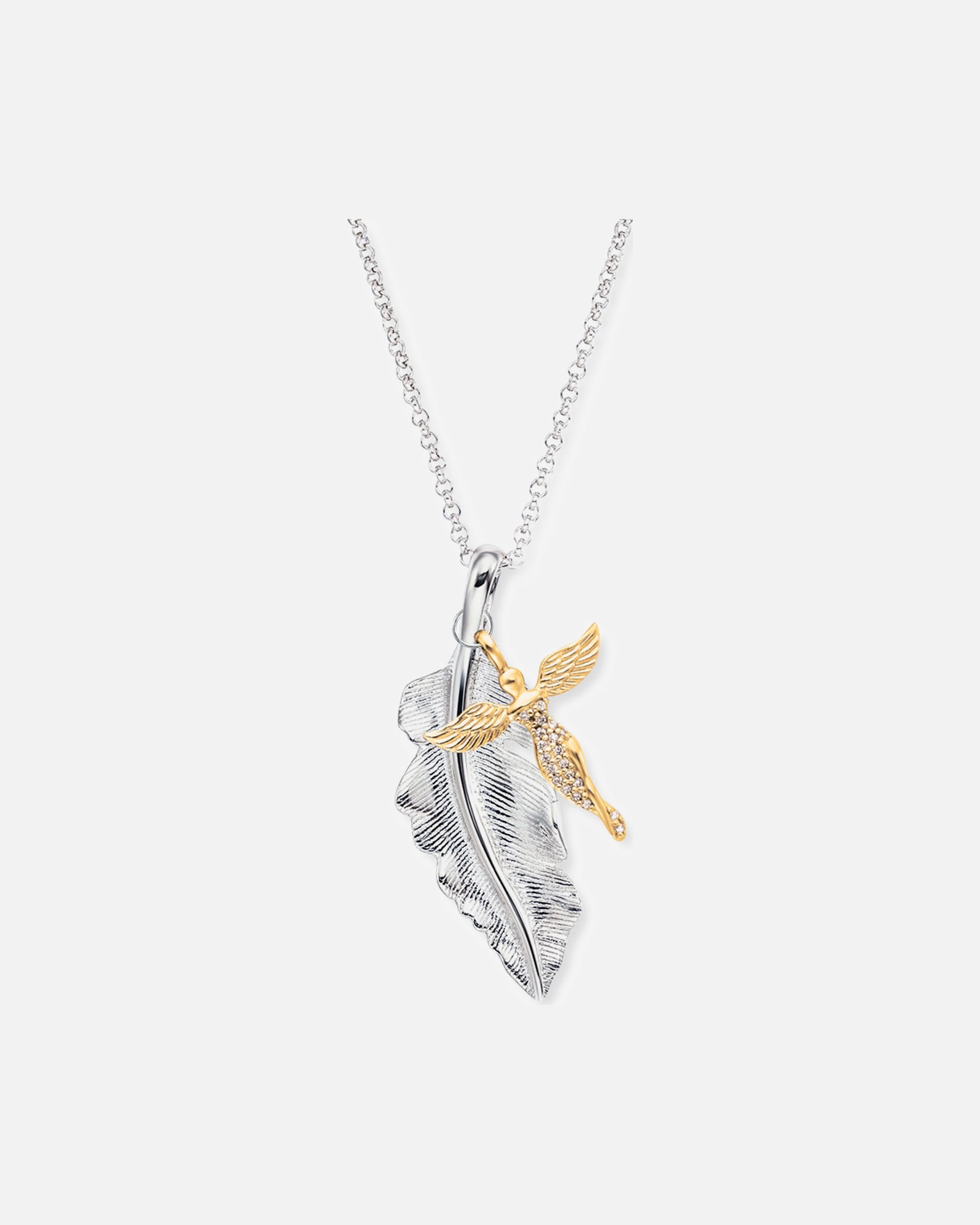 Engelsrufer Angel Caller Necklace 925 Silver gold