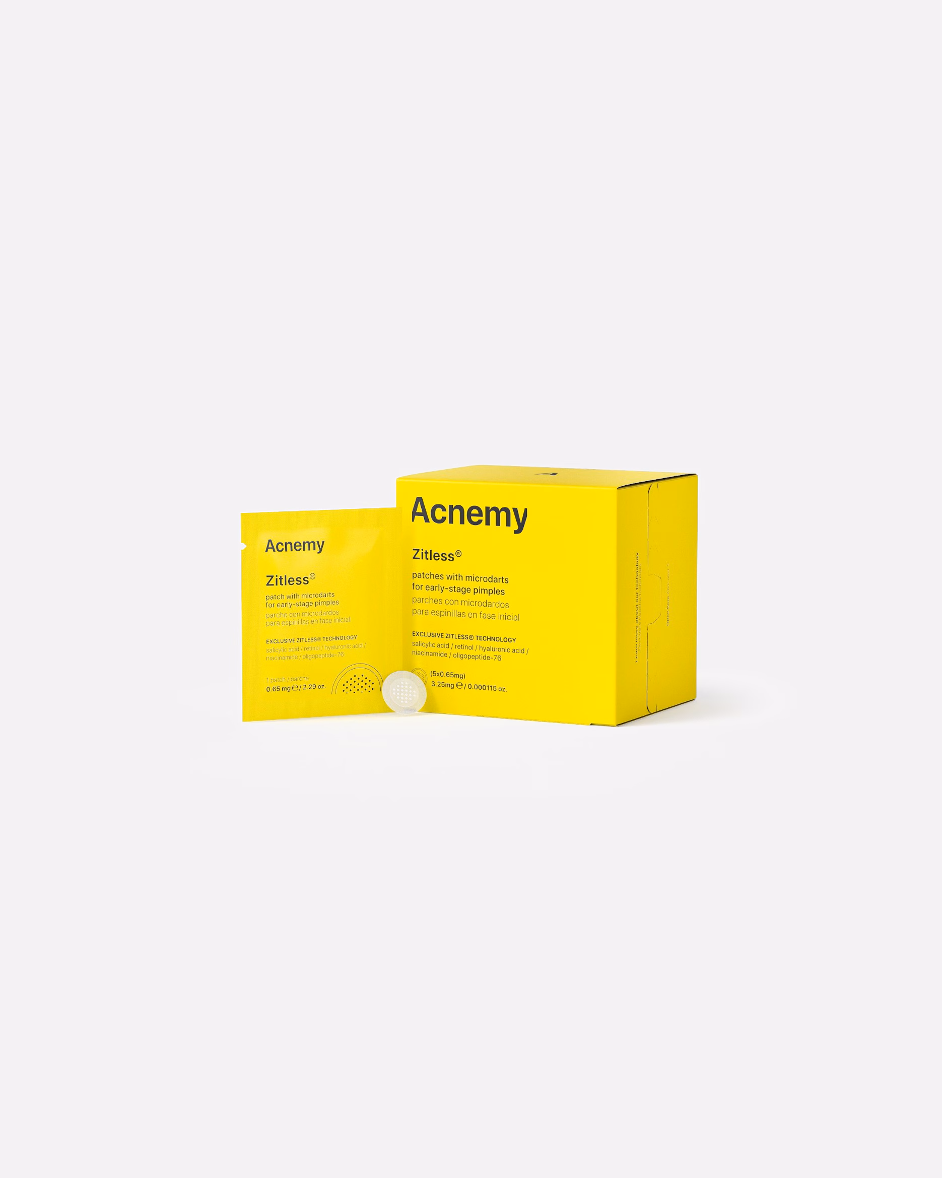 Acnemy Anti-Acne Care ZITLESS (5 x PATCHES) 6.5 g