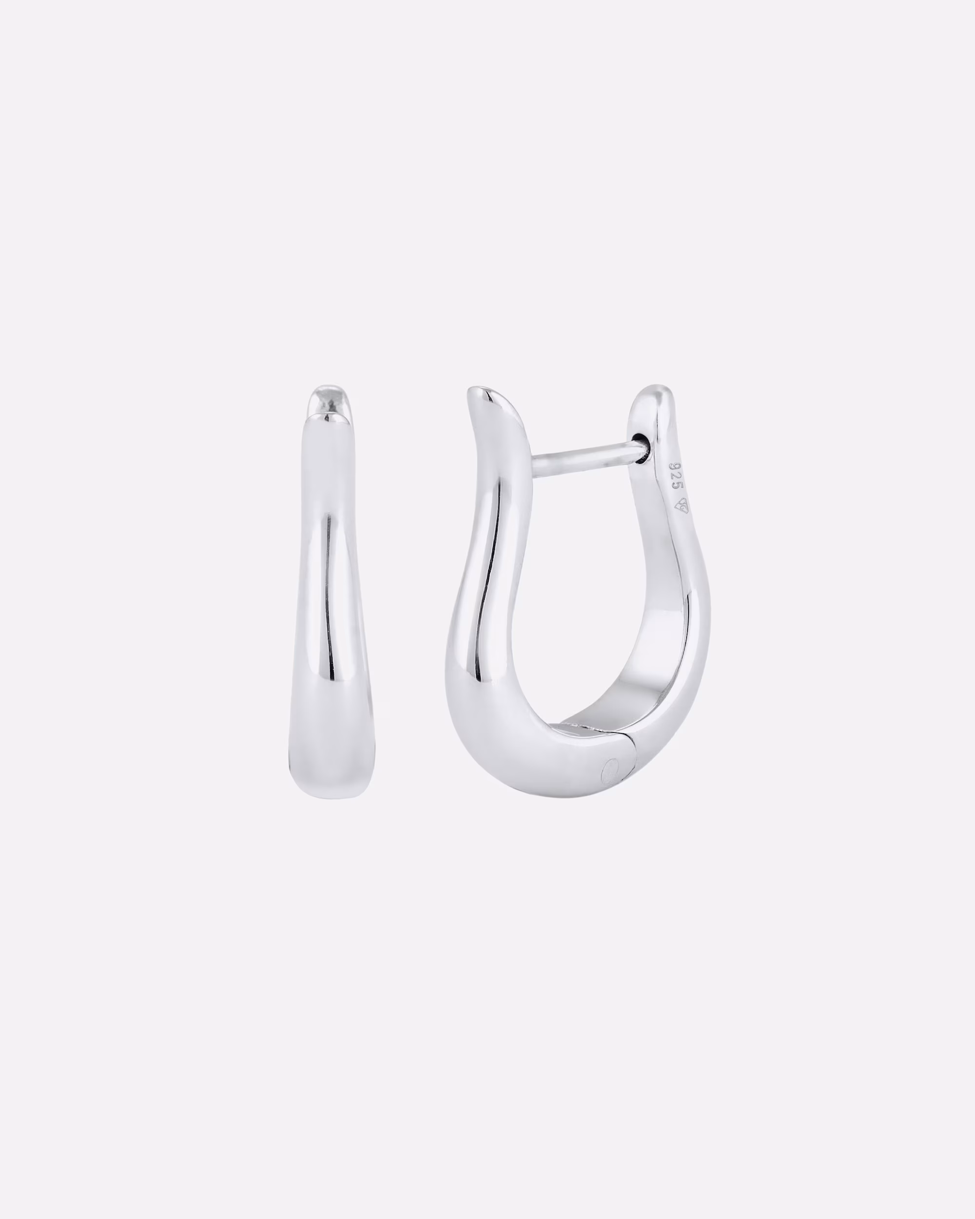 KUZZOI earrings hoop earrings 925 sterling silver OneSize