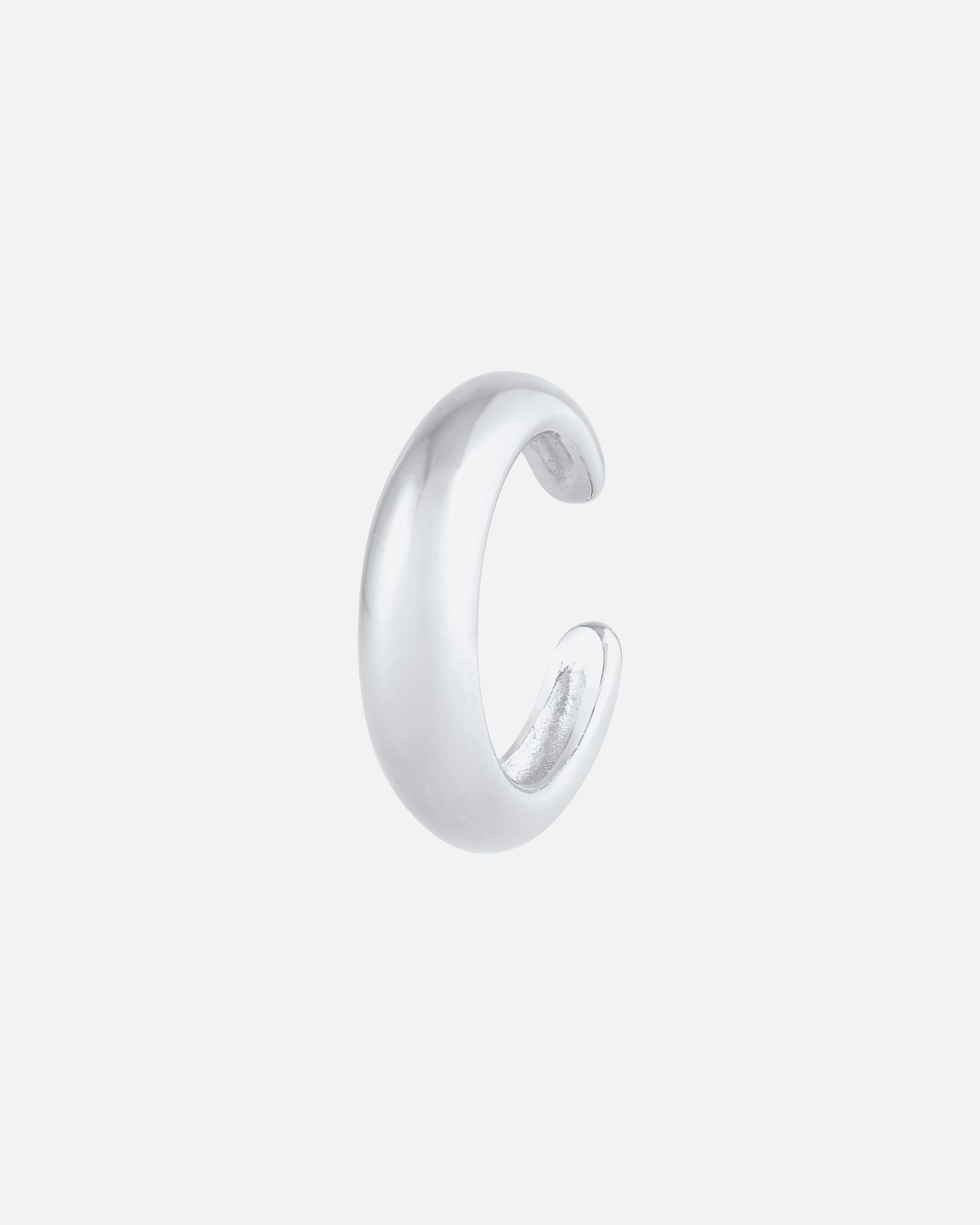 Elli Earrings Earcuff Single Striking Basic Look 925 Silver