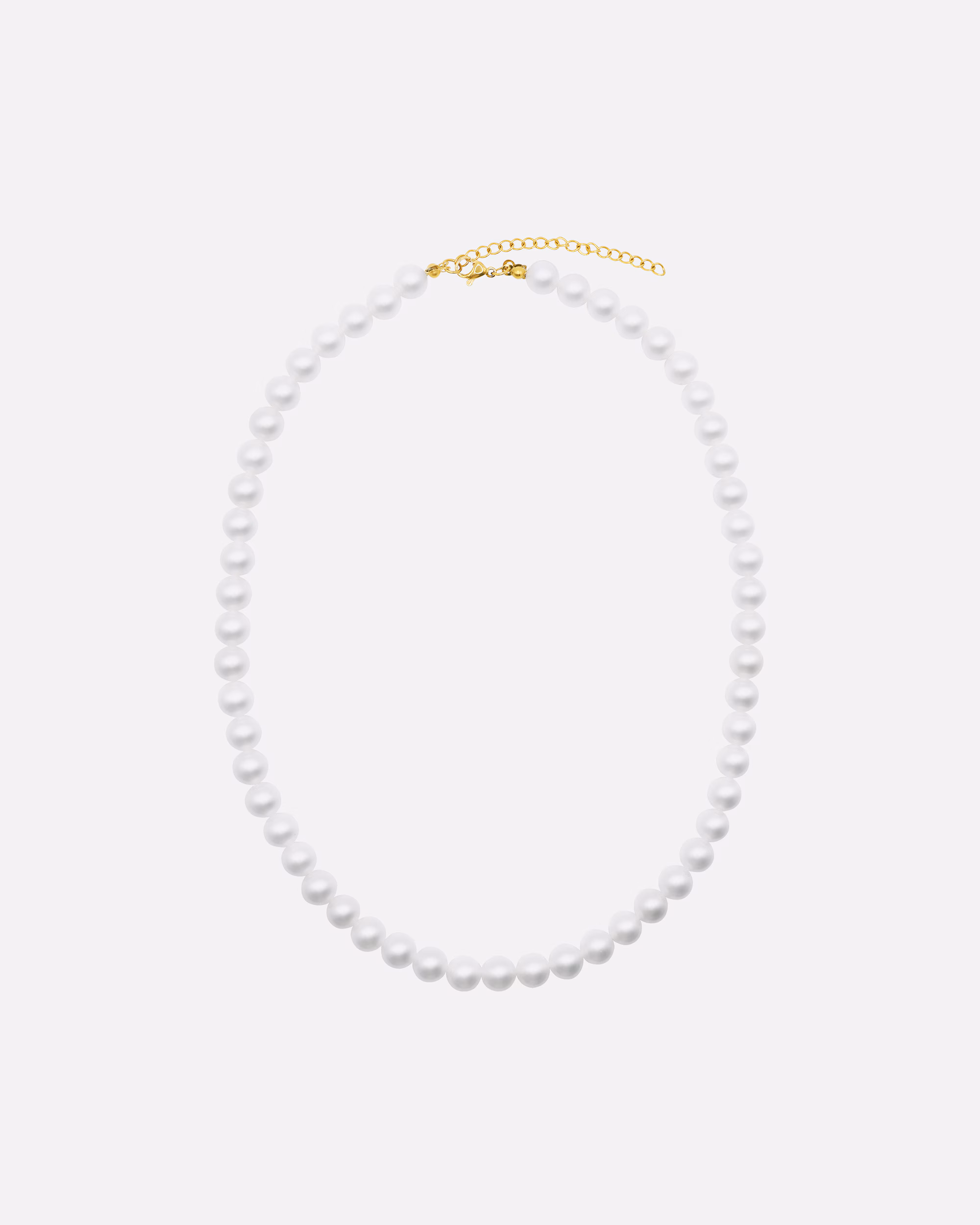 Heideman Pearl necklace, Gold Colored