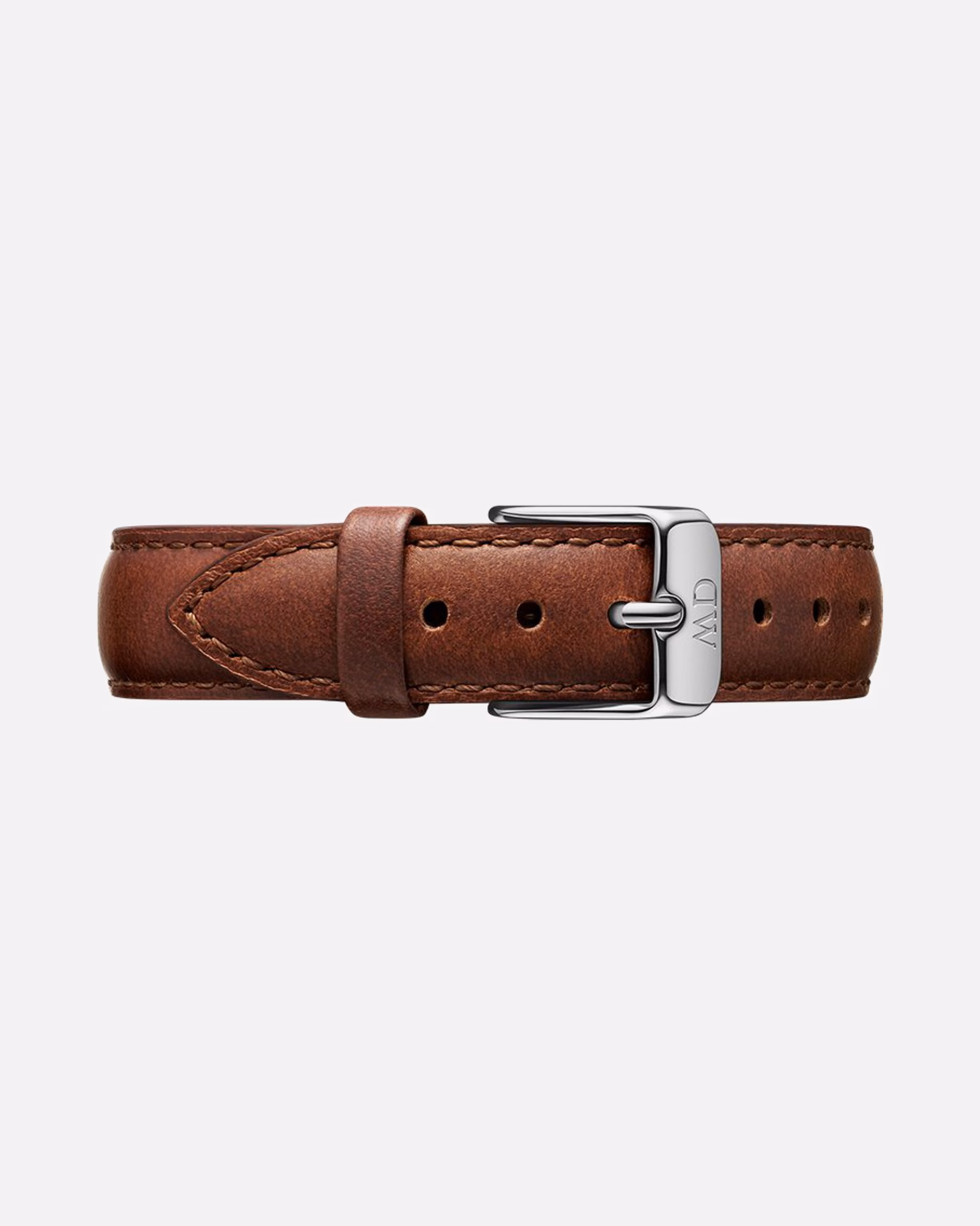 Daniel Wellington watch leather strap stainless steel One Size