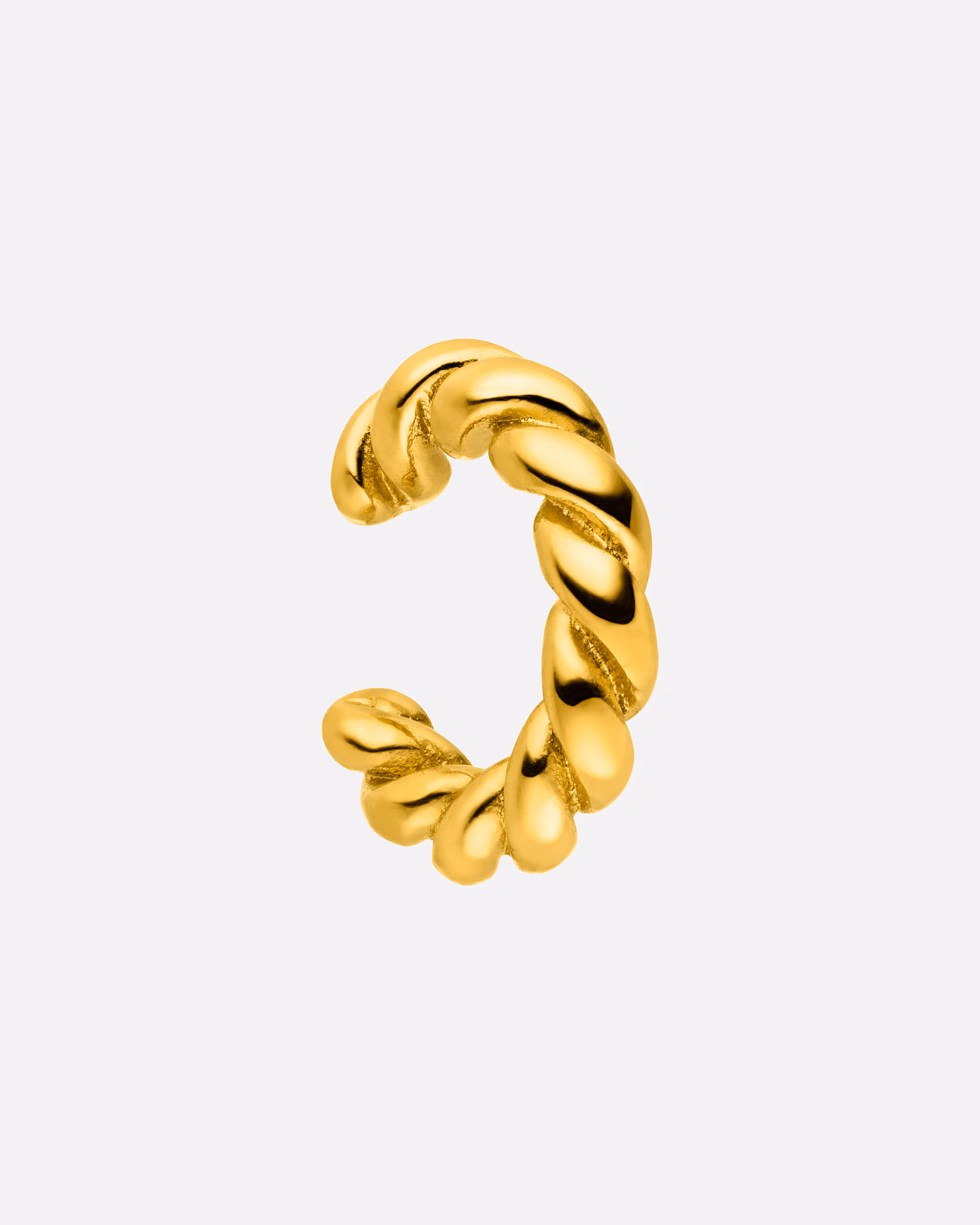 Purelei Ear Cuff Earcuff Desire in a twisted design, gold