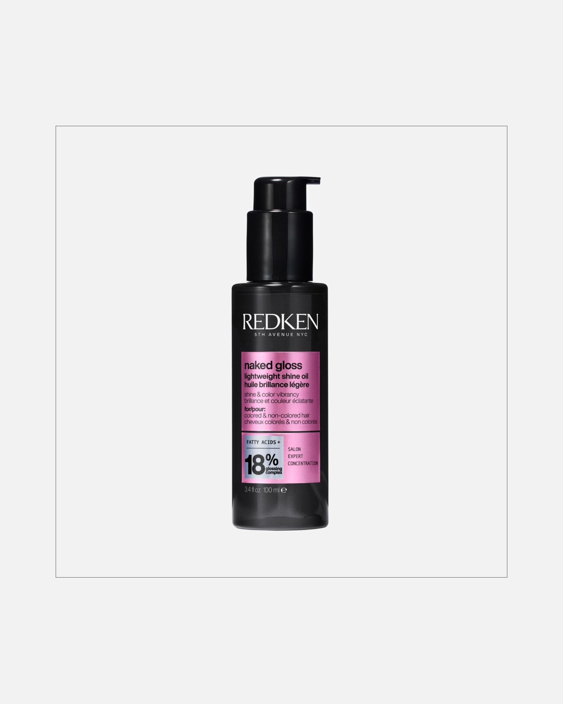 Redken Hair Oil Naked Gloss Lightweight Shine Oil 100 ml