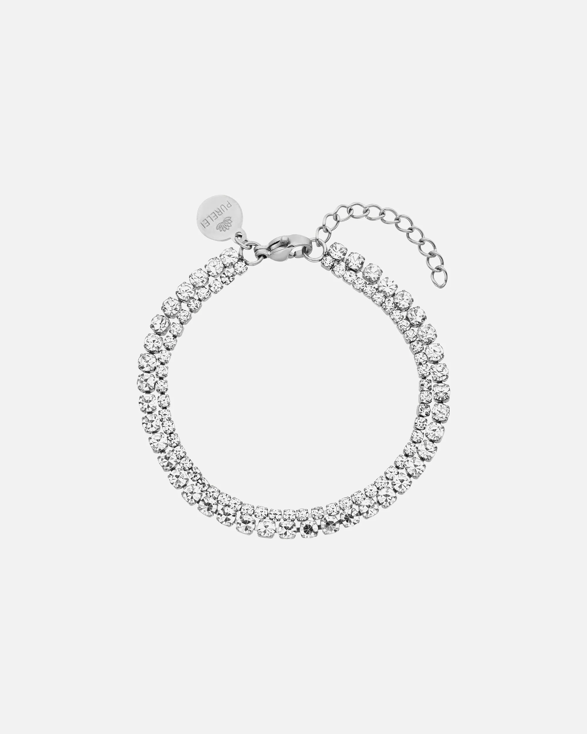 Purelei Festive Bracelet with gemstones, silver
