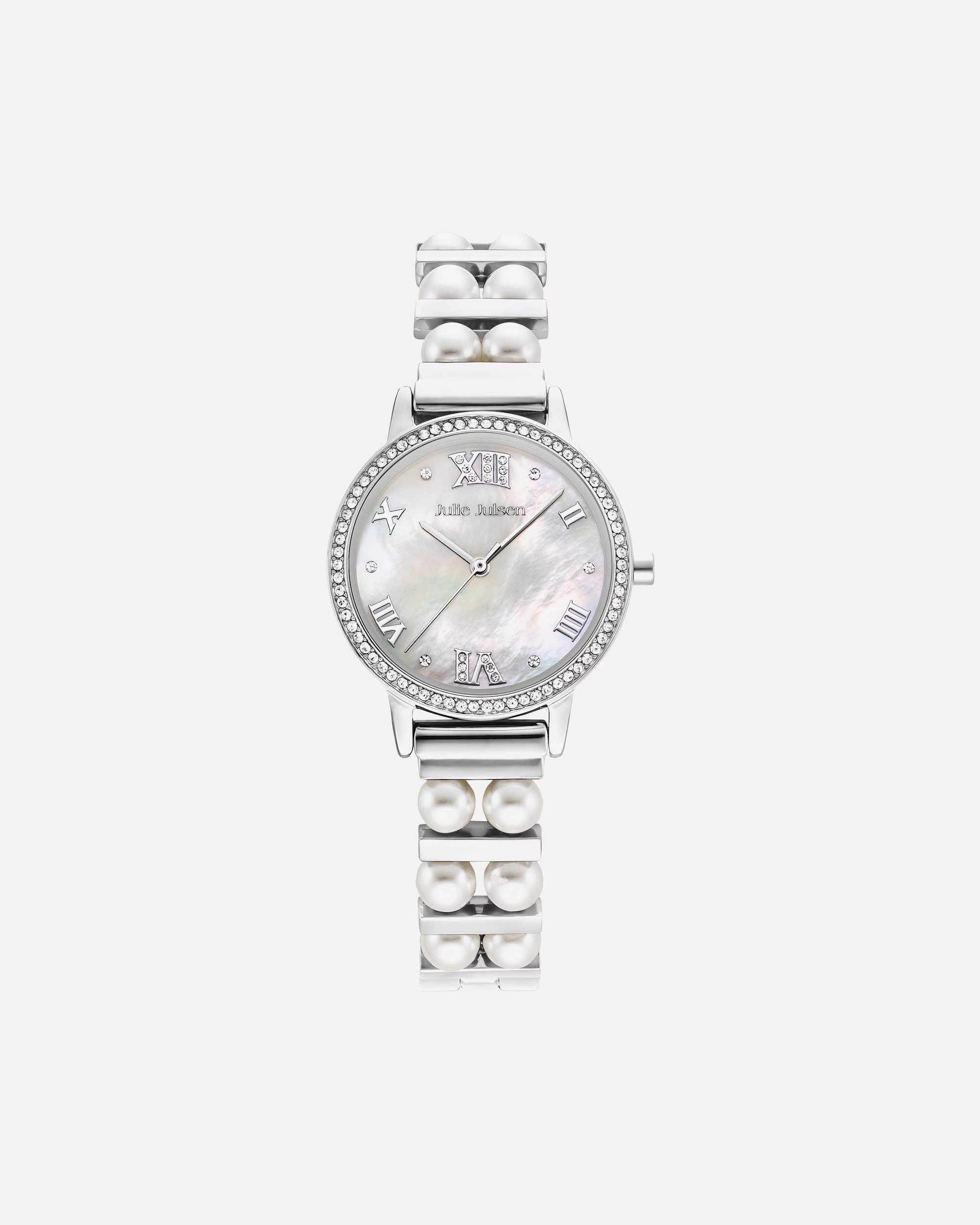 Julie Julsen women's watch, stainless steel, synthetic zirconia, stainless steel, quartz movement