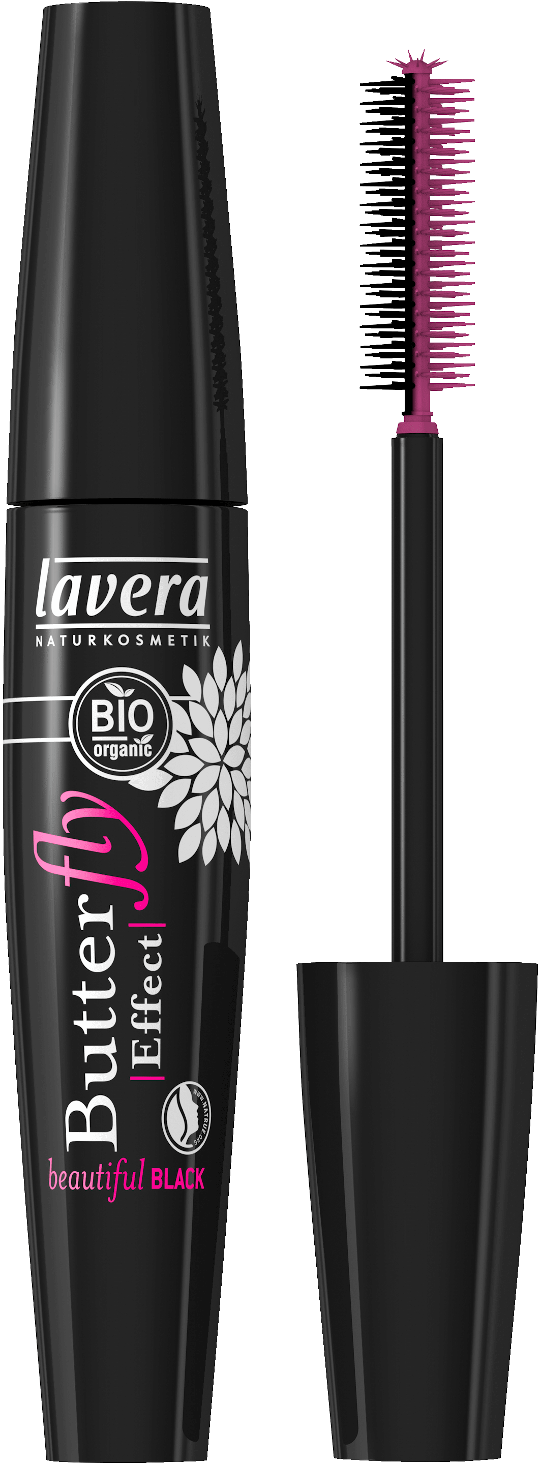 lavera Wimperntusche Butterfly Effect Mascara Beautiful Black, 11 Ml
