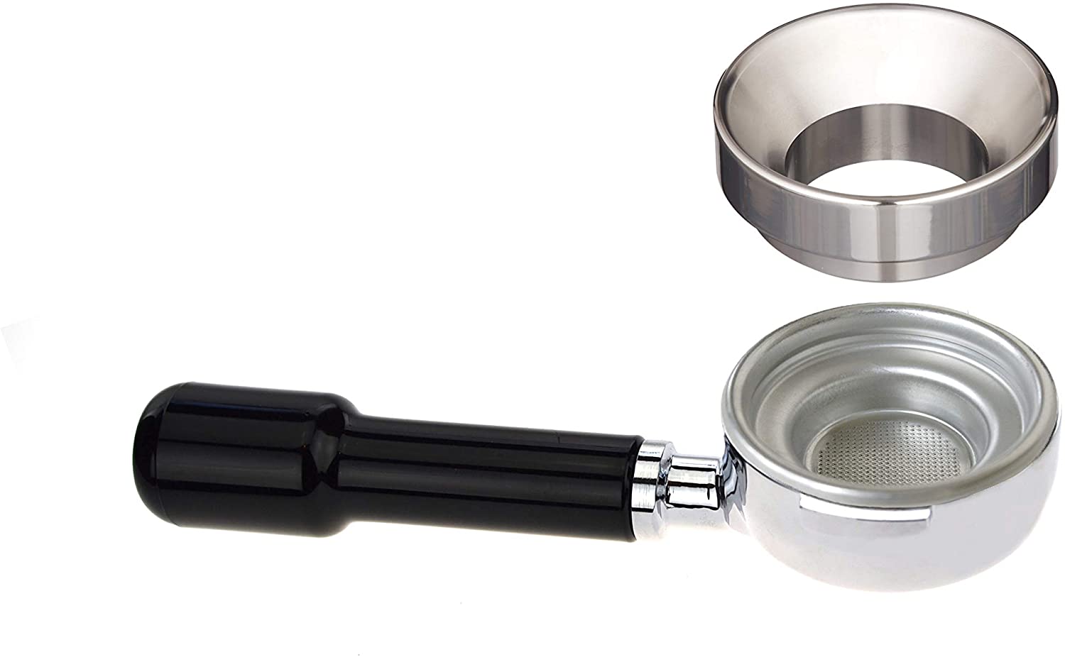 scarlet bijoux Scarlet Espresso | Precision Funnel Barista Cono LM1 41 mm Stainless Steel for Portafilter Carrier – Specially for La Marzocco Single Strainer