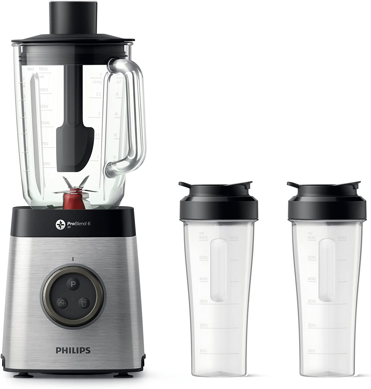 Philips Domestic Appliances Philips HR3655/00 Plastic Blender 2200 ml