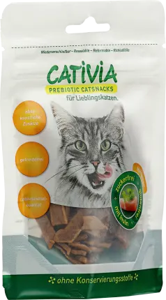 Cativia Cat treats with chicken, 45 g
