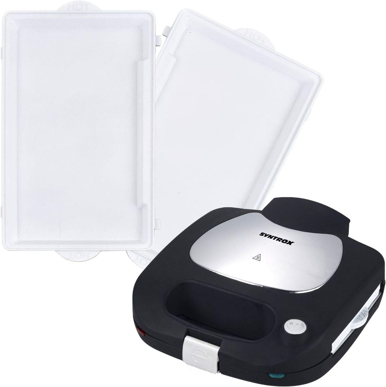 Teppanyaki Flat Grill Plates for Syntrox Germany Chef Maker SM-1500W Ceramic