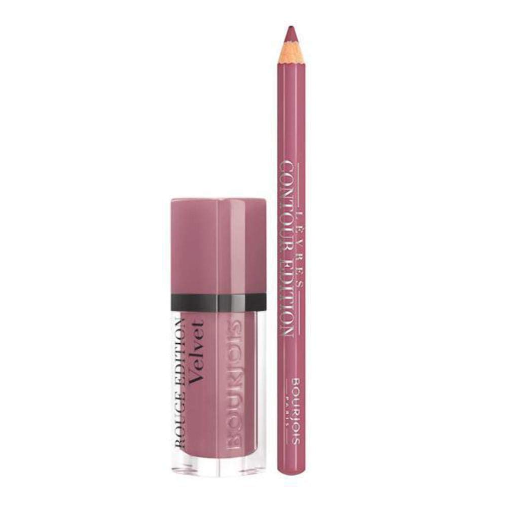 Bourjois Rouge Edition Velvet Red 01 People On Rouge Coffret 2 Products, ‎01 lipliner