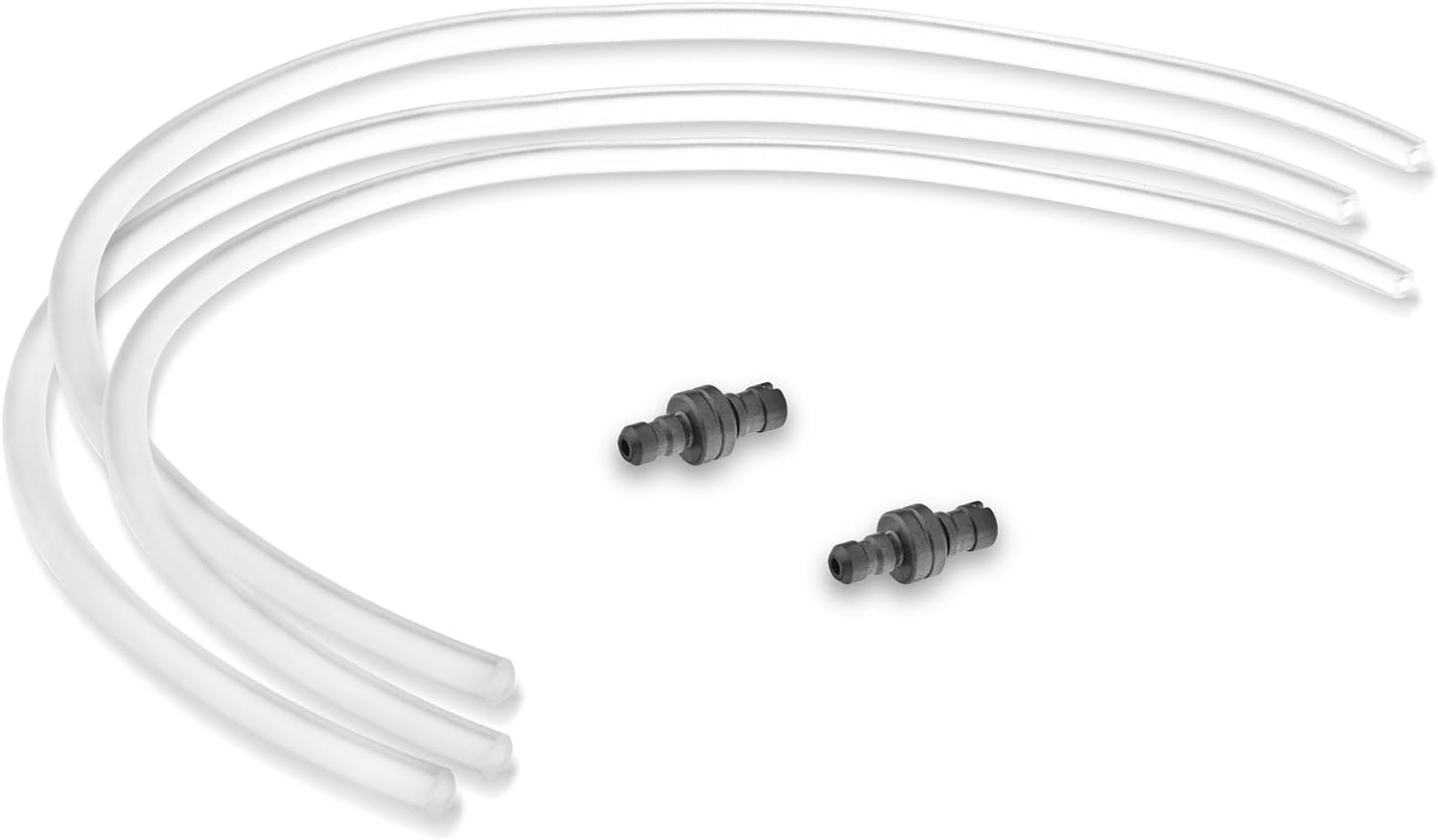 Namroh.hc® 3 x MILK Pants Longs 36 cm Compatible with Jura Miele Melitta Coffee Machines + 2x Connection Nipples