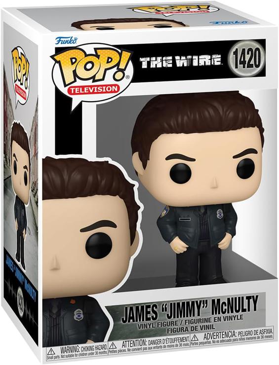 Funko Pop! TV: The Wire - McNulty - Vinyl Collectible Figure - Gift Idea - Official Merchandise - Toys For Children and Adults - TV Fans - Model Figure For Collectors and Display