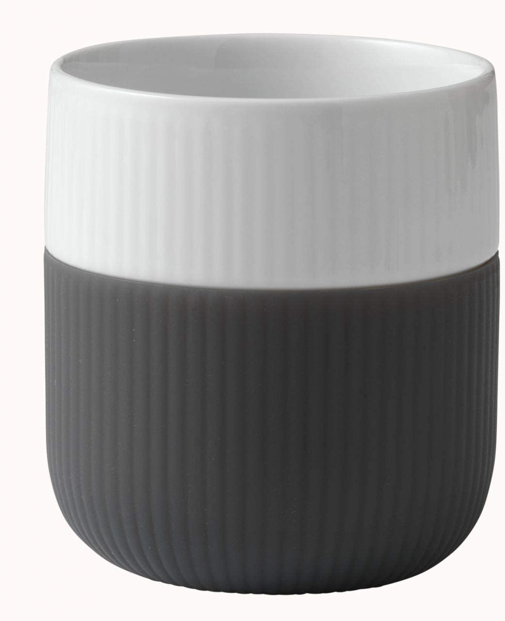 Royal Copenhagen Fluted Contrast Mug 0.33L - Anthracite