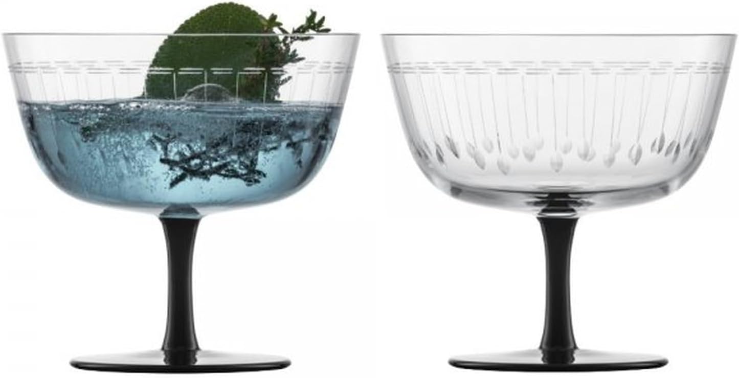 Schott Zwiesel Store Zwiesel Glamorous Cocktail Bowl/Champagne Glass Mouth-Blown Size 16 Height 9.4 cm Diameter 10.3 cm Volume 260 ml Pack of 1