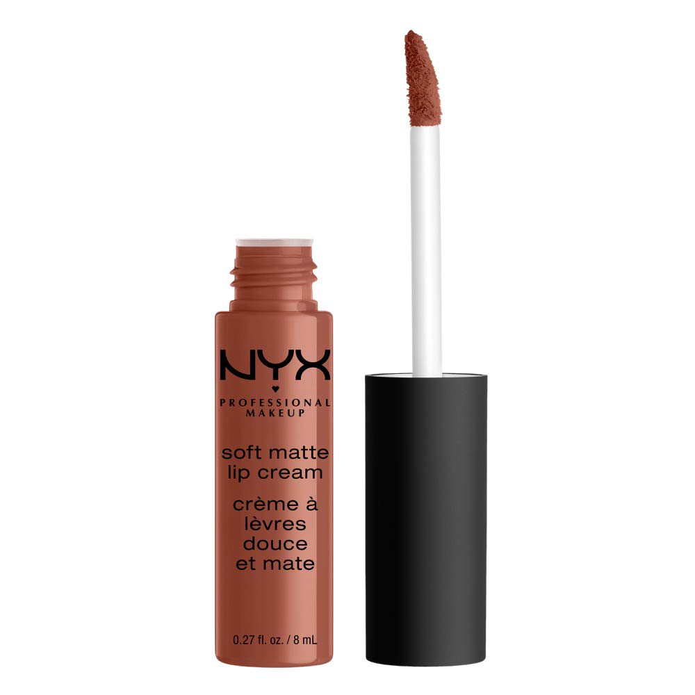 NYX Professional Makeup Soft Matte Lip Cream, Creamy and Matt Finish, Highly Pigmented, Long Lasting, Vegan Formula Single, ‎leon