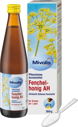 Mivolis Fennel honey Ah, 350 g