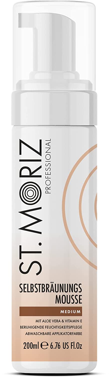 St. Moriz Professional Self-Tanning Mousse Medium 200 ml