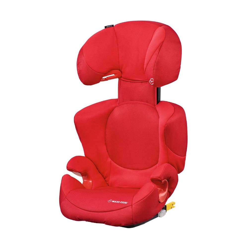 Maxi-Cosi Rodi XP Fix Car Booster Seat Group 2/3 (15-36 kg) with Isofix, Suitable for ages 3.5 to 12 Years Child\'s seat Red (poppy red)