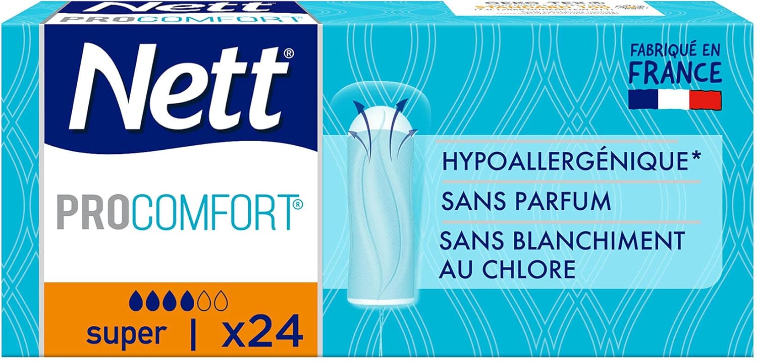 Nett Procomfort Super Tampons without Applicator (Pack of 24)