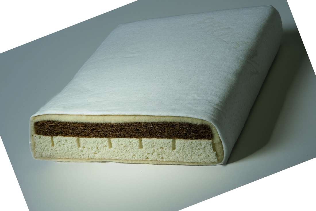 Prolana Kati Plus Children\'s Mattress Natural Rubber White 70 x 140 cm
