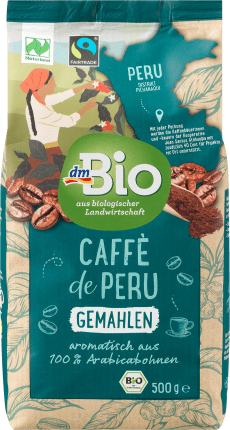 dmBio Caffè de Peru, ground, 500 g