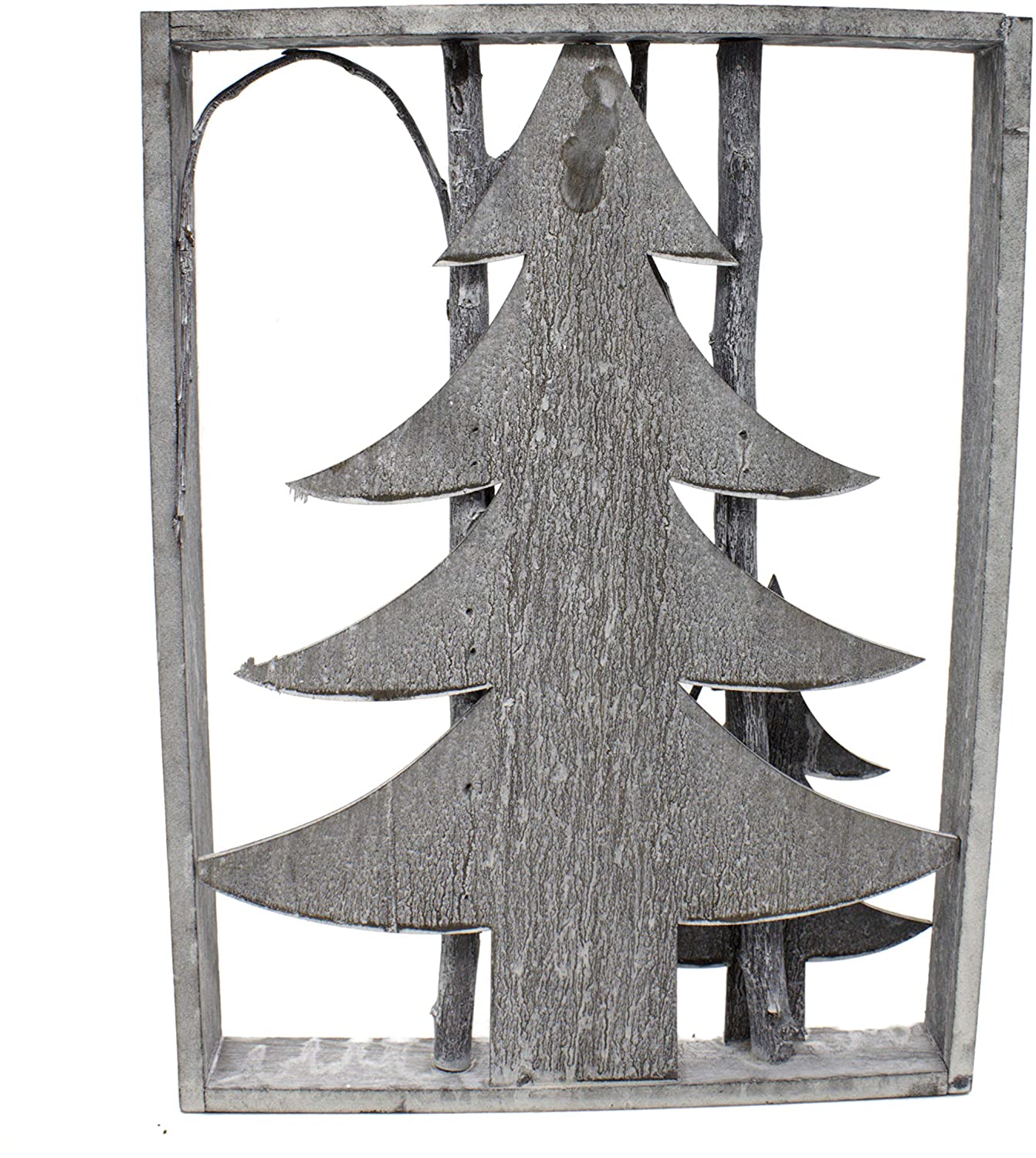 DARO DEKO Daro Decorative Wooden Sculpture Frame Grey-White 30 Cm X 40 Cm
