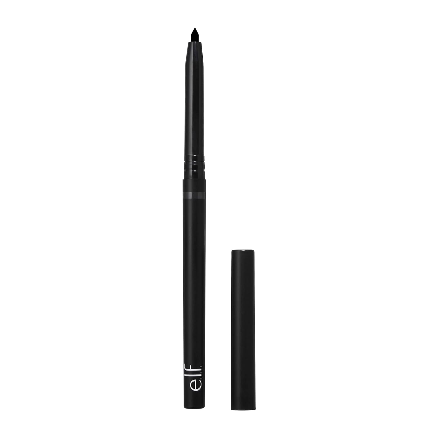 e.l.f. e.l.f. eleven. No Budge Retractable Eyeliner, Creamy & Ultra Pigmented, Waterproof, Creates Bold & Defeat Lines, Black, 0.006 OZ (0.18 G)