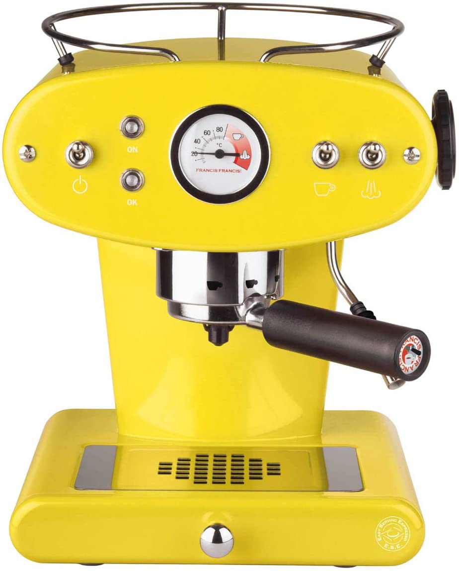 Francis illy Coffee E.S.E. Pads Coffee Machine X1 Trio - Yellow