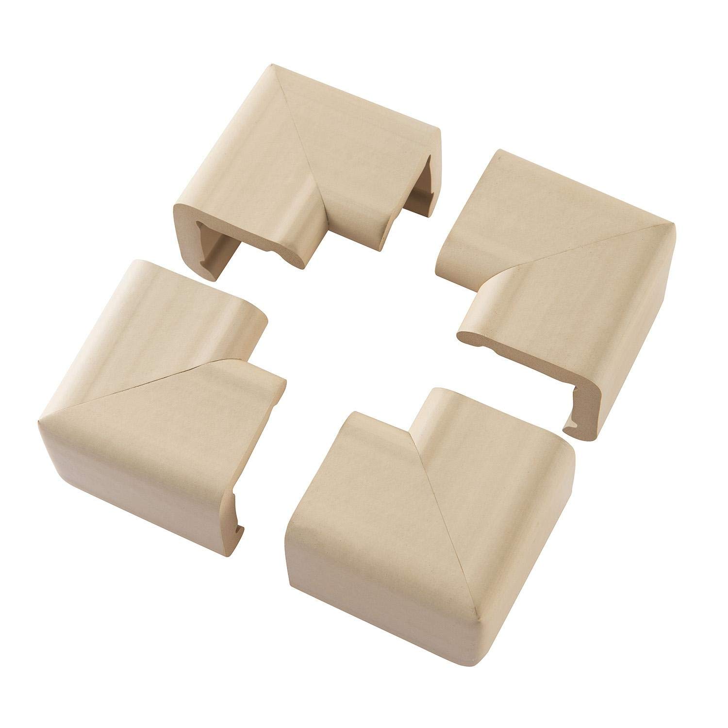 Clevamama 3054 Edge Protection – Edge Protection for Corners and Edges, Beige, 35 g