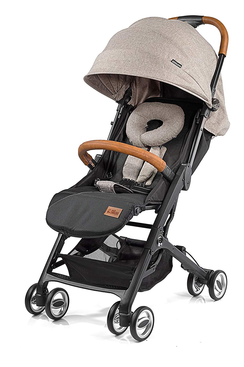 Gesslein Smiloo Cuby Suitcase Buggy with Reclining Function Camel Mottled