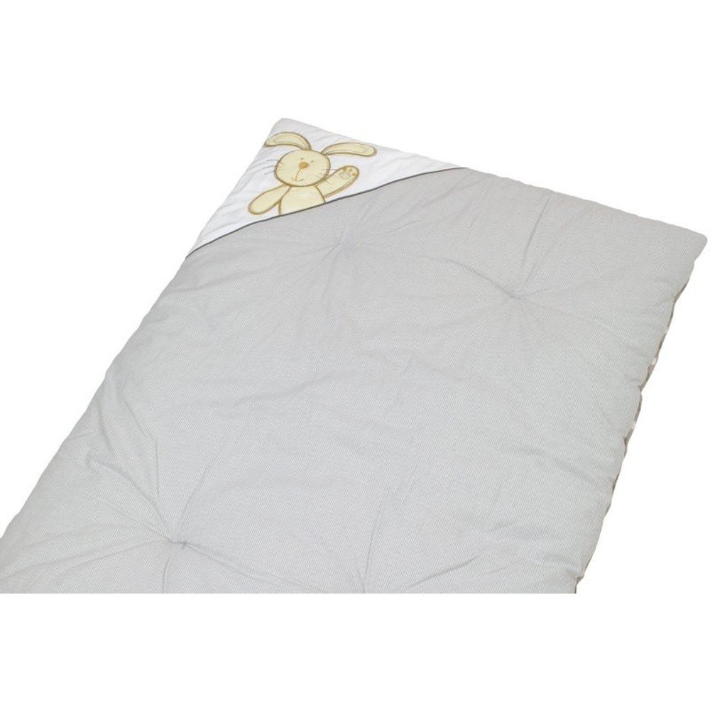 Bebes Collection Be Be\'s Collection 358 Mat with Velour Hasi 100 x 135 cm Grey
