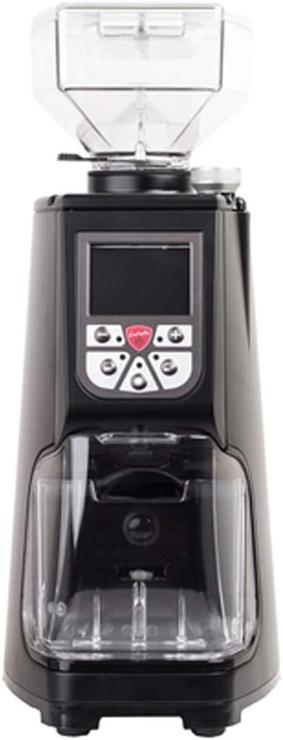 EUREKA CD Atom 60E Black Noir Electronic Coffee Grinder Aluminum 1 Liter Black