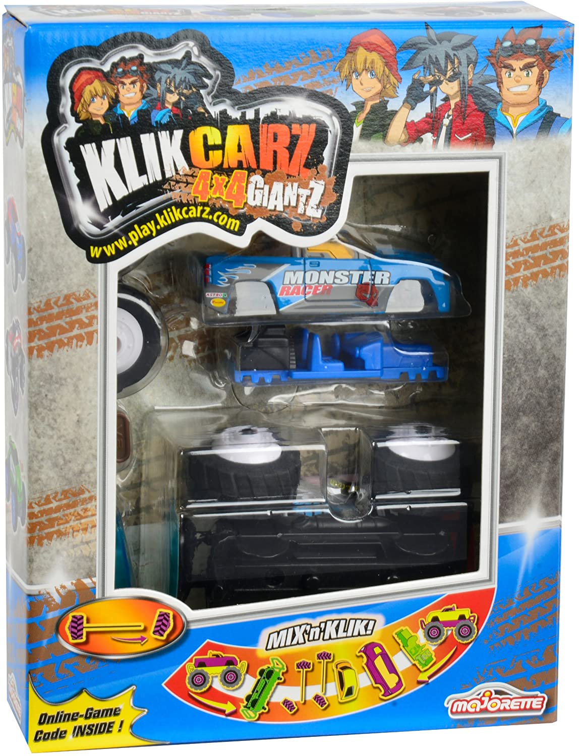 Majorette 212050121 Klikcarz 4 X 4 Giantz
