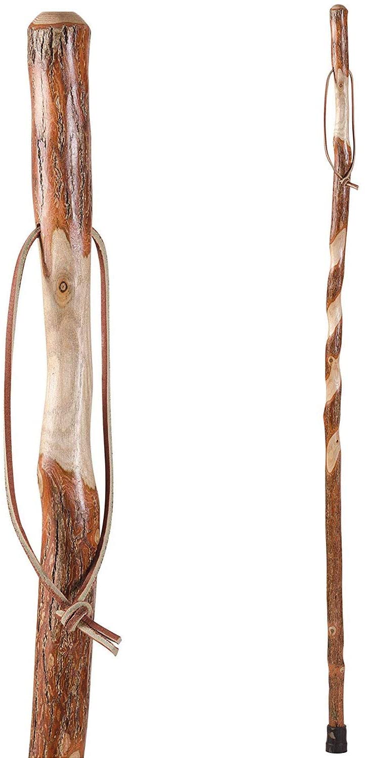 Brazos Walking Sticks Twisted Sassafras Handmade Wood/Hiking Cane Pole – 10