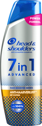 head&shoulders Shampoo Anti-Schuppen 7in1 Advanced Anti-Haarverlust, 250 ml