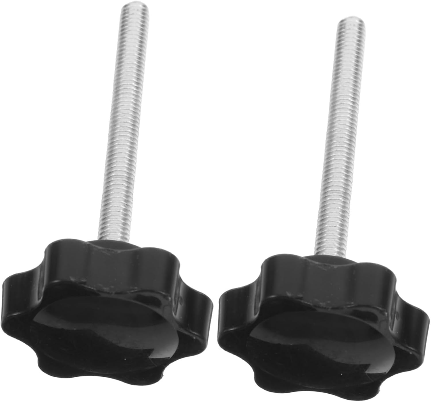 ERINGOGO 1 Set Replacement Knobs for Rollators Universal Threaded Buttons with Rubber Buffer Replacement Parts for Walking Aids and Crutches Robust and Durable Parts for Safer