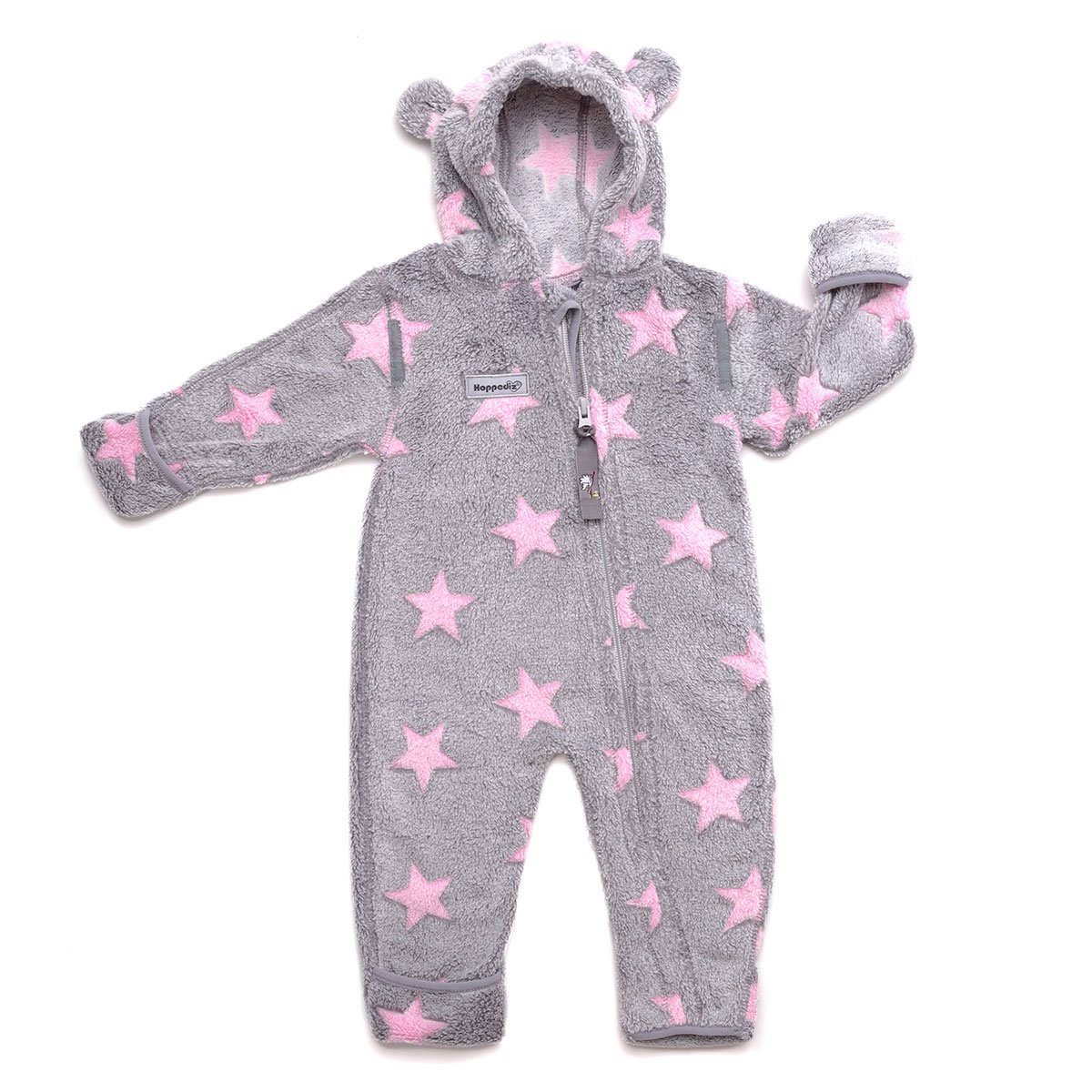 Hoppediz Fleece Jumpsuit For Baby And Toddler  56-62