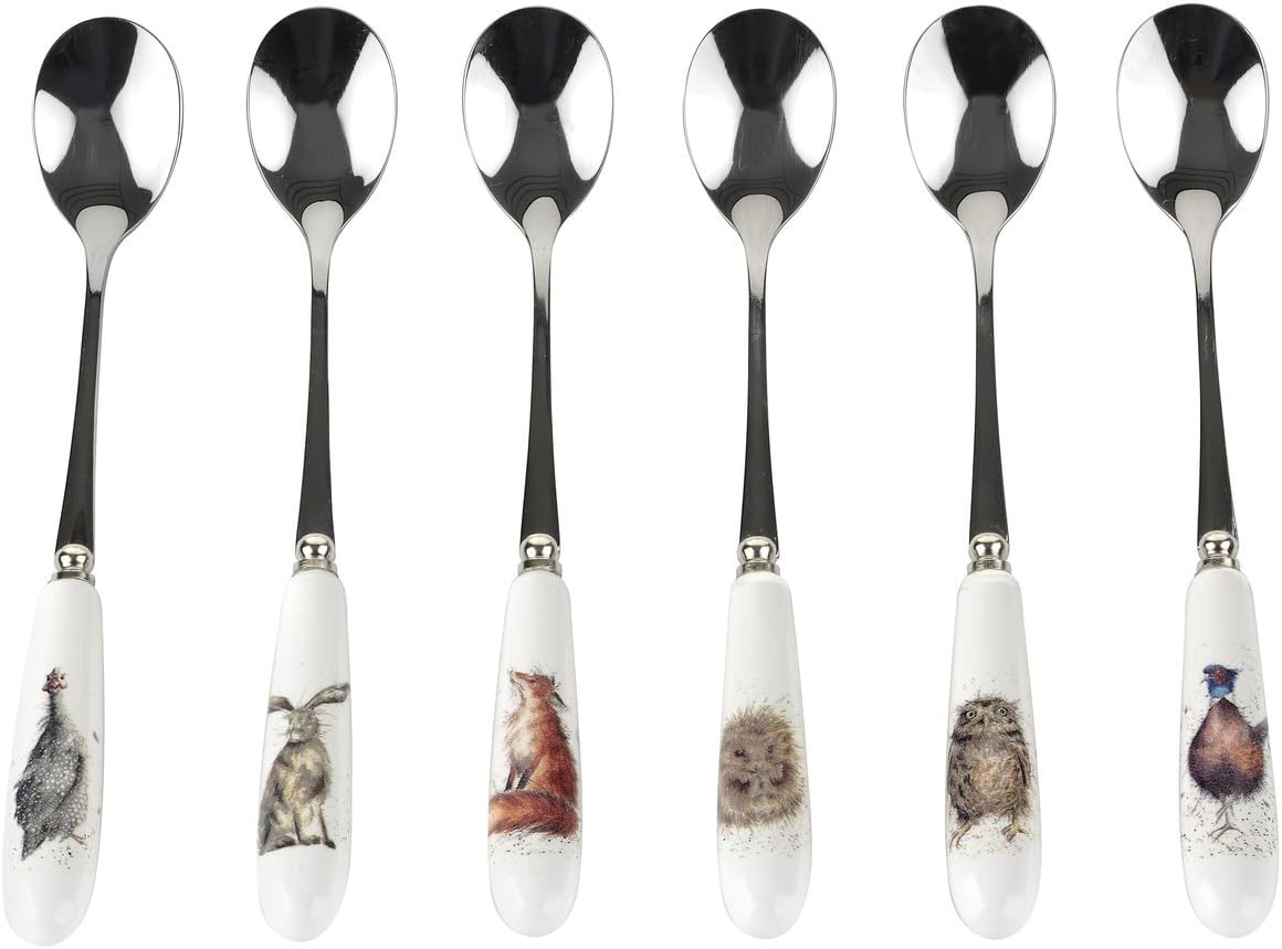Wrendale by Royal Worcester Tea Spoons S/6