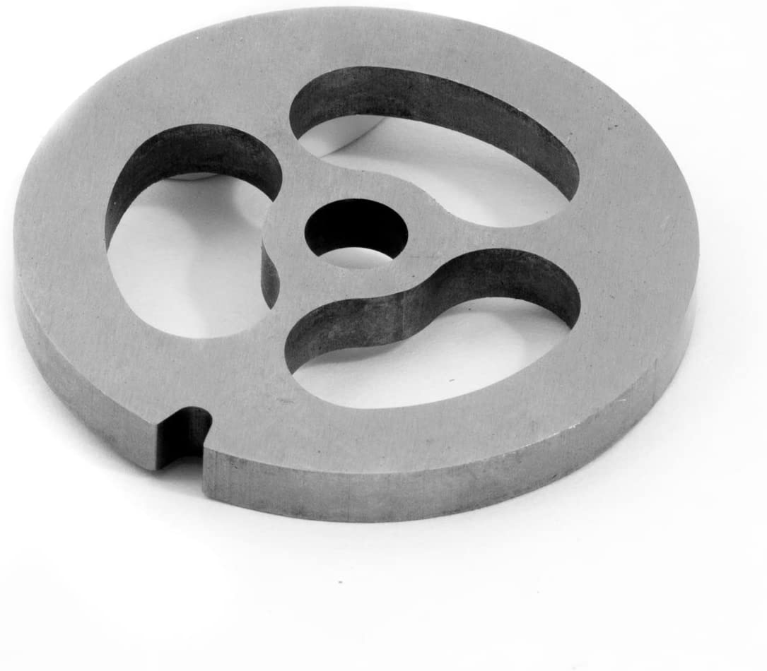 A.J.S. No. 10 Taper Cutter for Mincer • Disc Network Perforated Disc Meat Grinder with Taper Cutter Size 10 Unger Enterprise Food Processor • Large Selection Various Sizes and Hole Diameters
