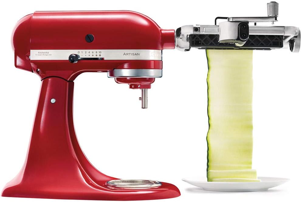 KitchenAid ksmsca Electric Red Slicer Free Space Cutter (Red)