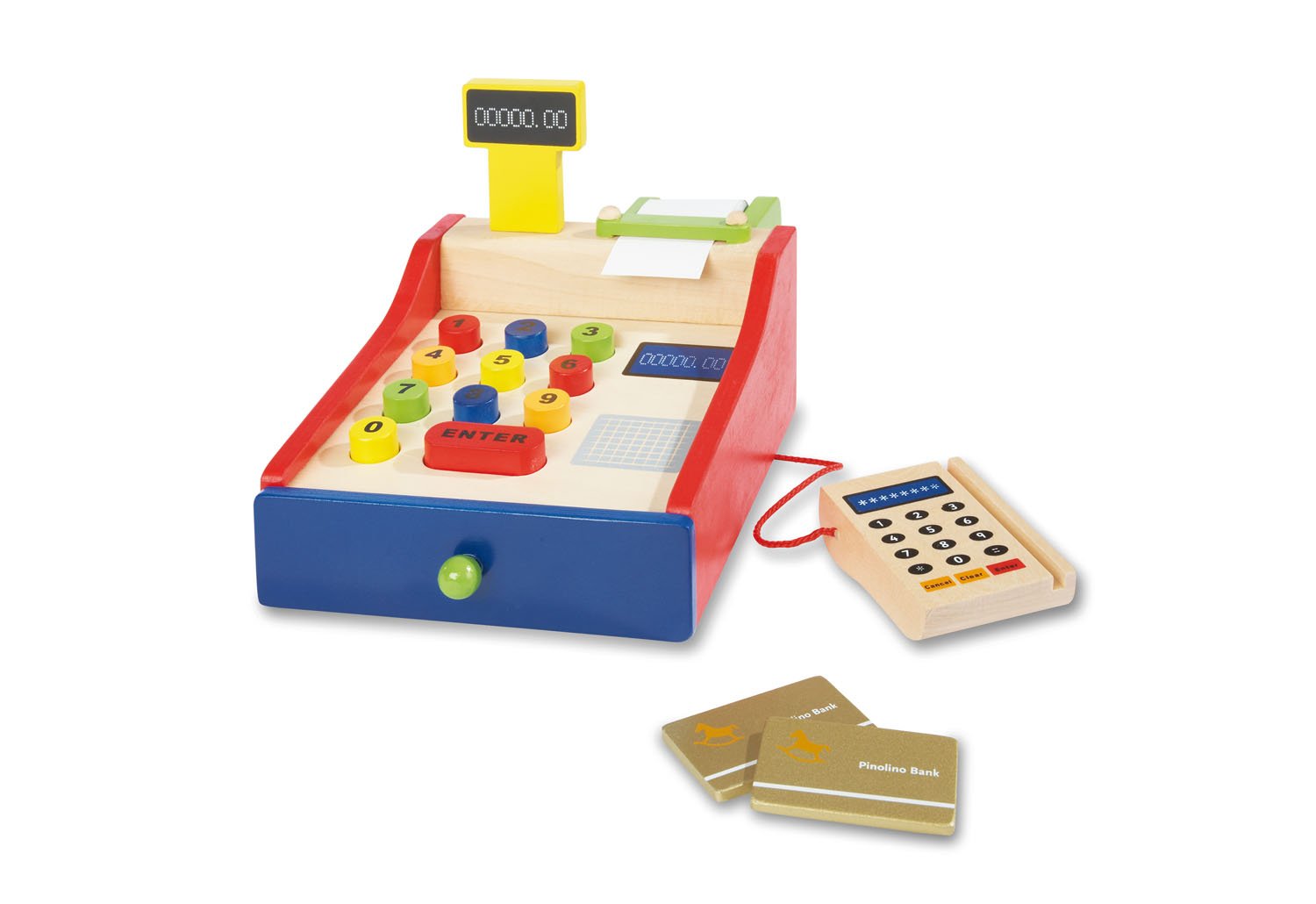 PINOLINO Sevi Andreas 229468 Imitation Cash Register