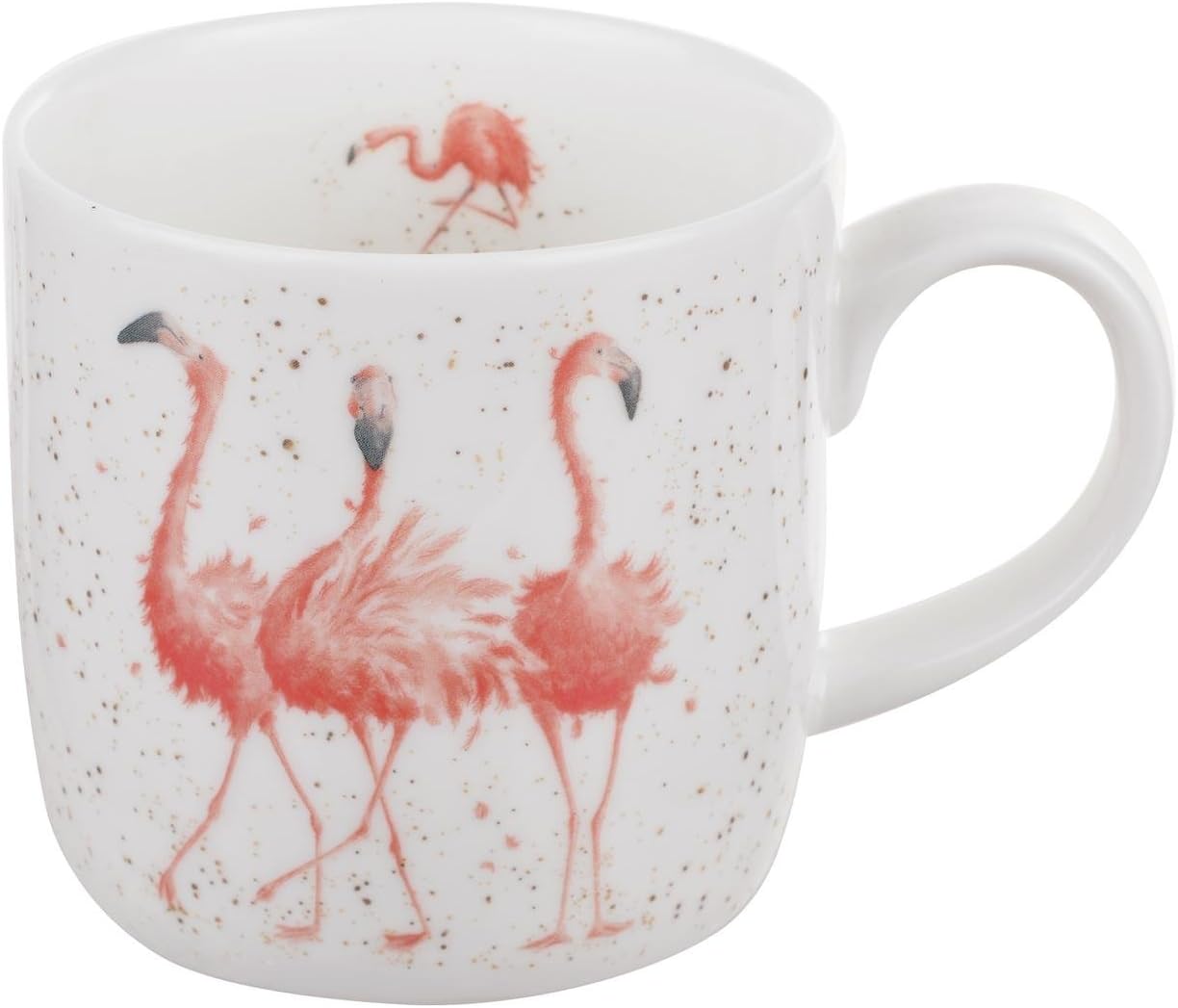 Portmeirion Wrendale by Royal, Pink Ladies (Flamingos), 19 x 12 x 8 cm